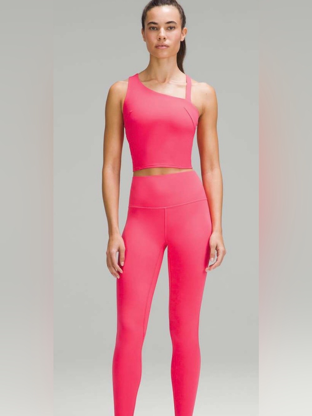 lululemon athletica Everlux Asymmetrical Tennis Tank Top - Lip Gloss